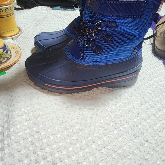 WONDER NATION EUC YOUTH SZ 3 3M THINSULATE SNOW WINTER BOOTS - Picture 3 of 9
